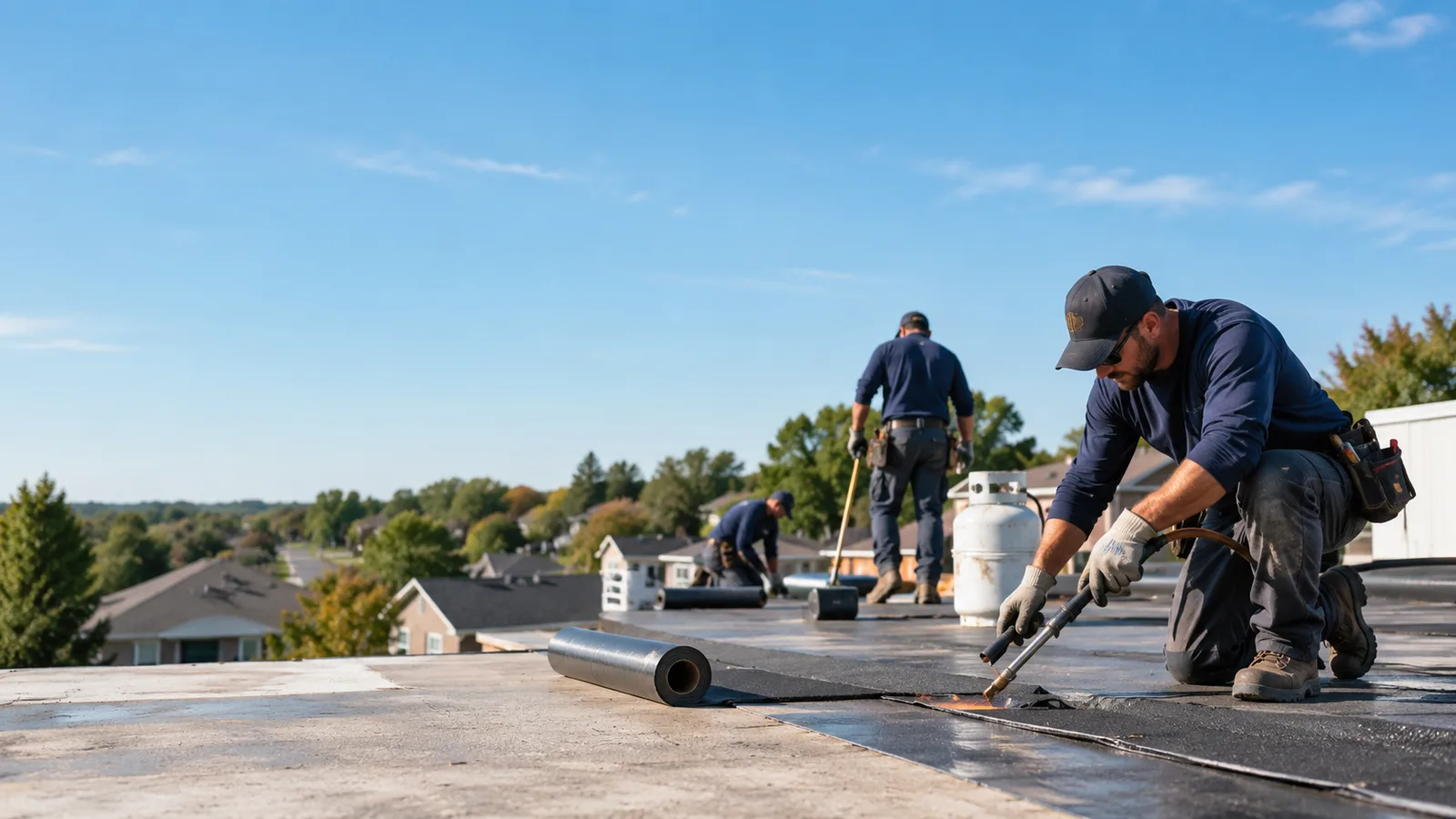 Flat Roof Leak Repair providers in Monon, IN